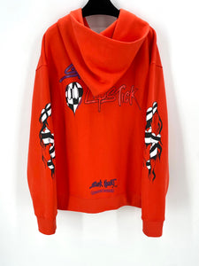 CH red lipstick hoodie