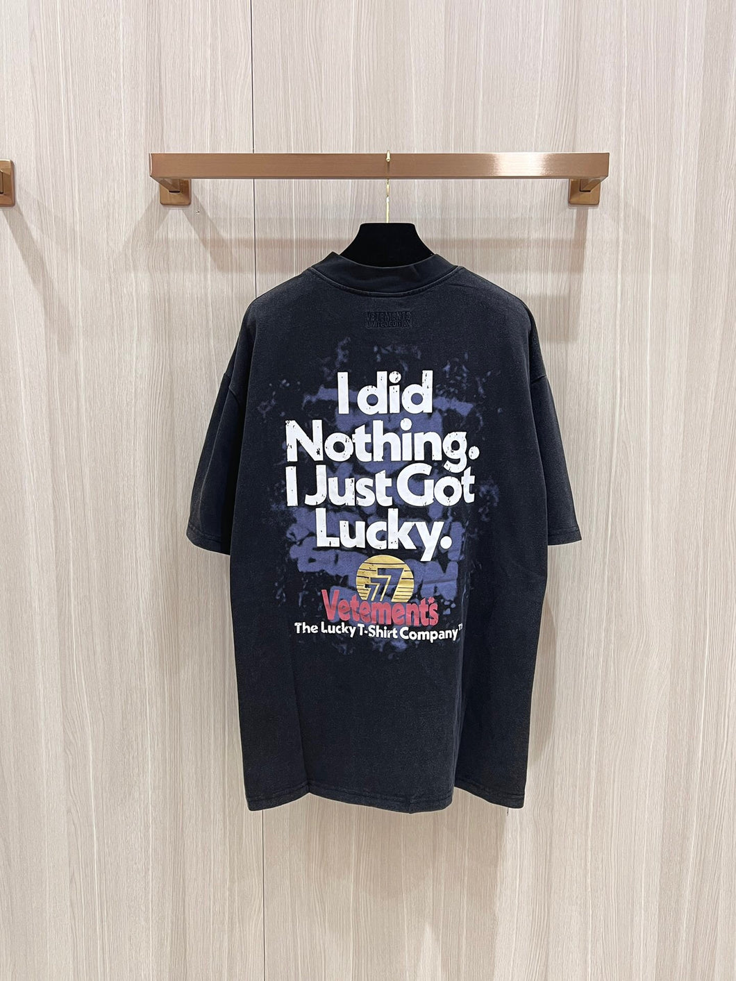 VT086 Vetements Oversized T-shirt