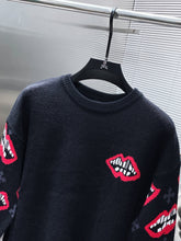 Load image into Gallery viewer, CH lips knit sweater
