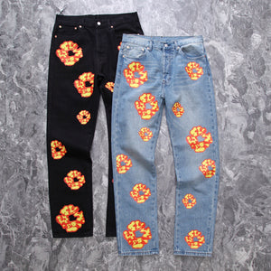 Denim tears offset jeans