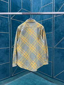 BU1007 BBR Classical Plaid Long Sleeve Shirt