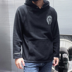 CH fleece pullover hoodie