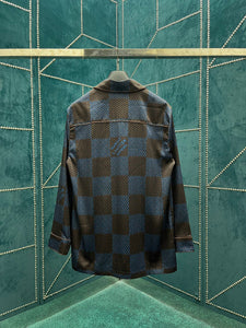 LU1599 1V Damier Pop Long Sleeve Shirt
