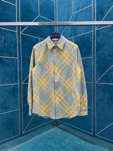 BU1007 BBR Classical Plaid Long Sleeve Shirt