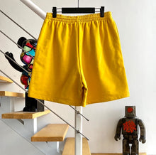 Load image into Gallery viewer, BL851 BLCG Logo Embroidery Yellow Shorts
