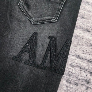 Amiri black out denim 2024