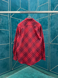 BU1007 BBR Classical Plaid Long Sleeve Shirt