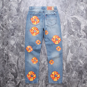 Denim tears offset jeans