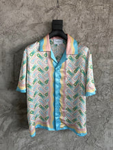 Load image into Gallery viewer, 203 CASABLANCA Short Sleeve Real Silk Shirt
