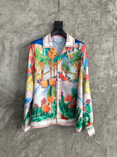 Load image into Gallery viewer, 210 CASABLANCA Long Sleeve Real Silk Shirt
