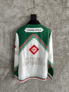 213 CASABLANCA Long Sleeve Real Silk Shirt