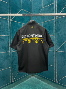 LU1603 1V Pont Neuf Embroidery Short Sleeve Shirt