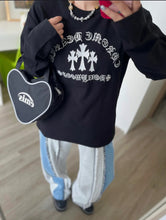 Load image into Gallery viewer, CH Black thermal white logo
