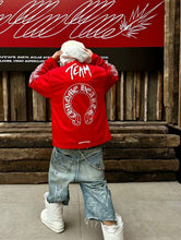 Load image into Gallery viewer, Ch red long sleeve jersey shirt
