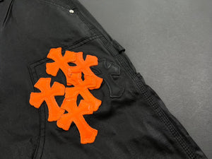 CH wax orange cross denim