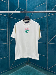 LU1604 1V Blooming Knitted T-shirt