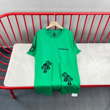 Load image into Gallery viewer, CH green black cross shirt
