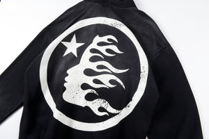 Hellstar simple logo hoodie