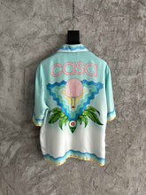 Load image into Gallery viewer, 226 CASABLANCA Short Sleeve Real Silk Shirt

