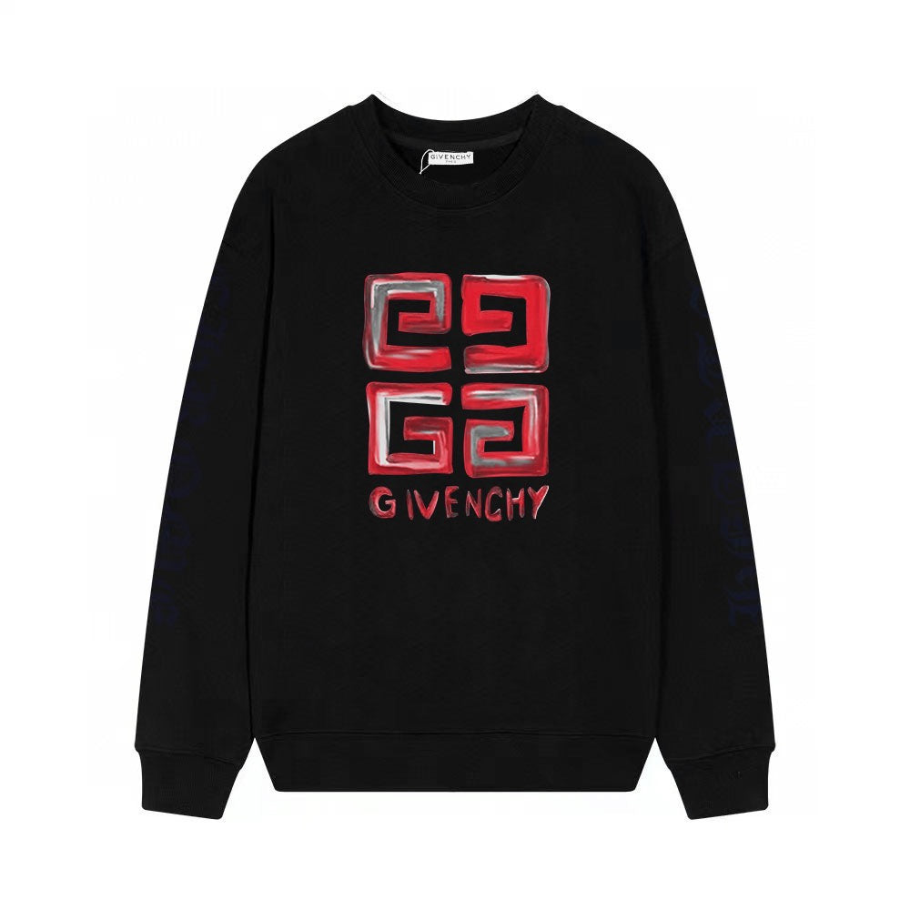 Givenchy red logo crew 23