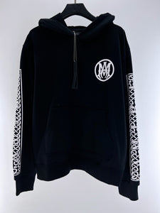 AM777 AM Letters Print Hoodie