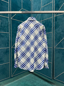 BU1007 BBR Classical Plaid Long Sleeve Shirt