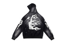 Load image into Gallery viewer, Hellstar black star hoodie
