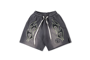 Hellstar lighting cotton shorts