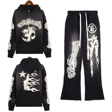 Load image into Gallery viewer, Hellstar yoga hoodie and pants set
