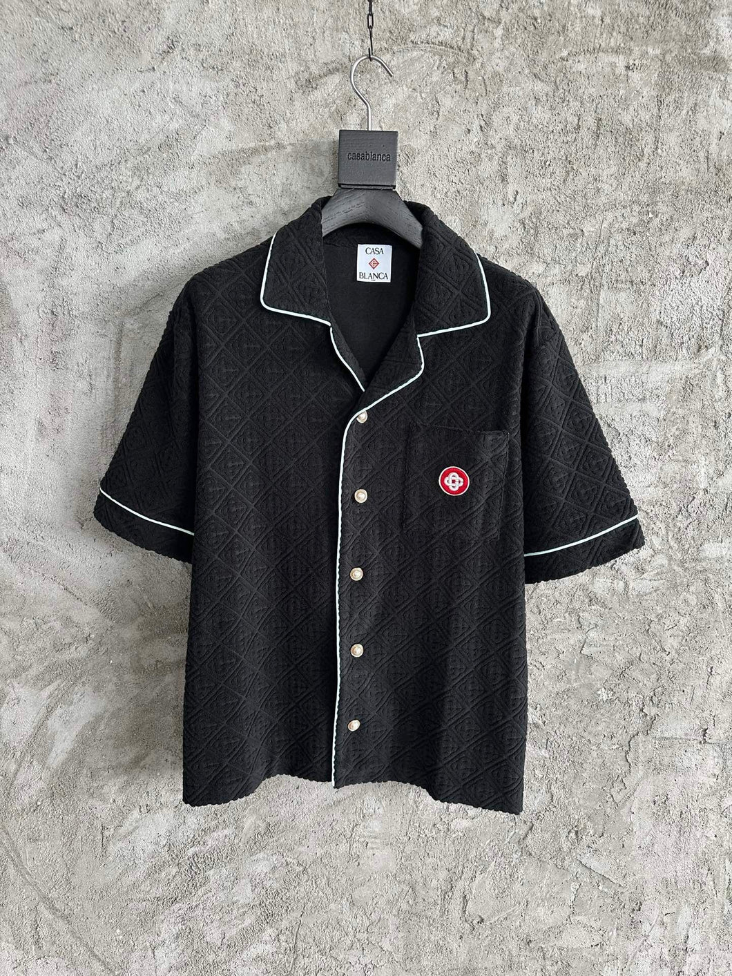 593CASABLANCA Towel Short Sleeve Shirt