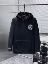 Load image into Gallery viewer, CH fleece pullover hoodie
