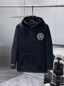 CH fleece pullover hoodie