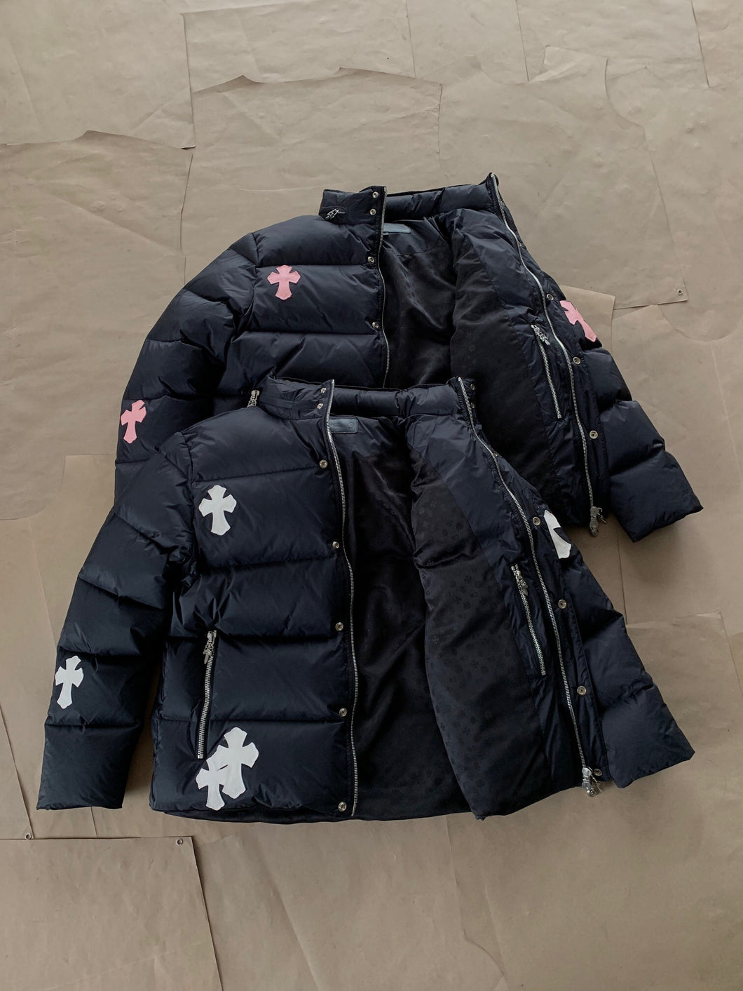 CH leather crosses  puffer 2.0