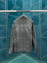 Load image into Gallery viewer, Monogram crystal denim jacket 23
