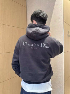 DD 23 distress washed hoodie