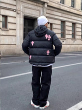 Load image into Gallery viewer, CH leather crosses  puffer 2.0
