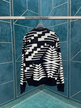 Load image into Gallery viewer, Monogram zerba color knit sweater
