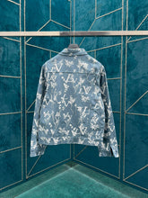 Load image into Gallery viewer, Monogram branches denim jacket
