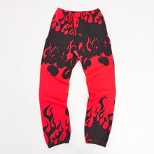 Load image into Gallery viewer, Gallery red flame joggers 23
