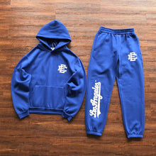 Load image into Gallery viewer, EE blue sweat suit
