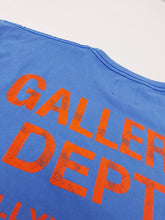 Load image into Gallery viewer, Gallery blue orange washed shirt
