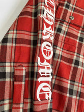 Load image into Gallery viewer, CH red flannel word sleeves outwear
