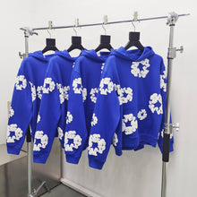 Load image into Gallery viewer, Denim tears royal blue hoodie
