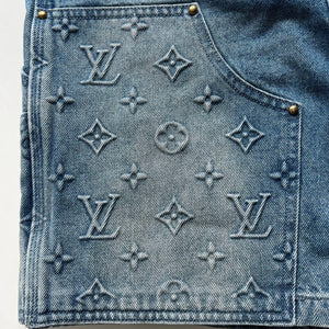 Monogram denim shorts 3d 2024