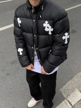 Load image into Gallery viewer, CH leather crosses  puffer 2.0
