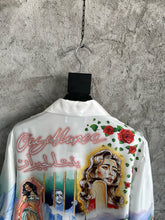 Load image into Gallery viewer, Casa crying lady silk shirt
