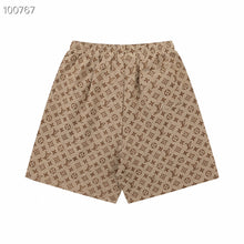 Load image into Gallery viewer, Monogram denim summer shorts 2023
