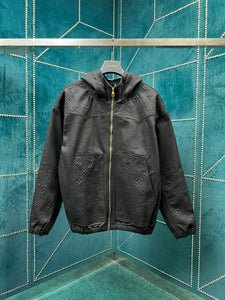 Monogram 3d black workman jacket