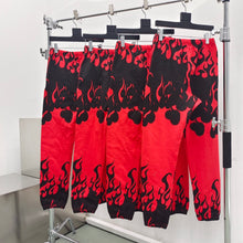 Load image into Gallery viewer, Gallery red flame joggers 23
