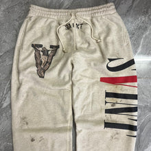 Load image into Gallery viewer, Vlone Saint cross sweat pants
